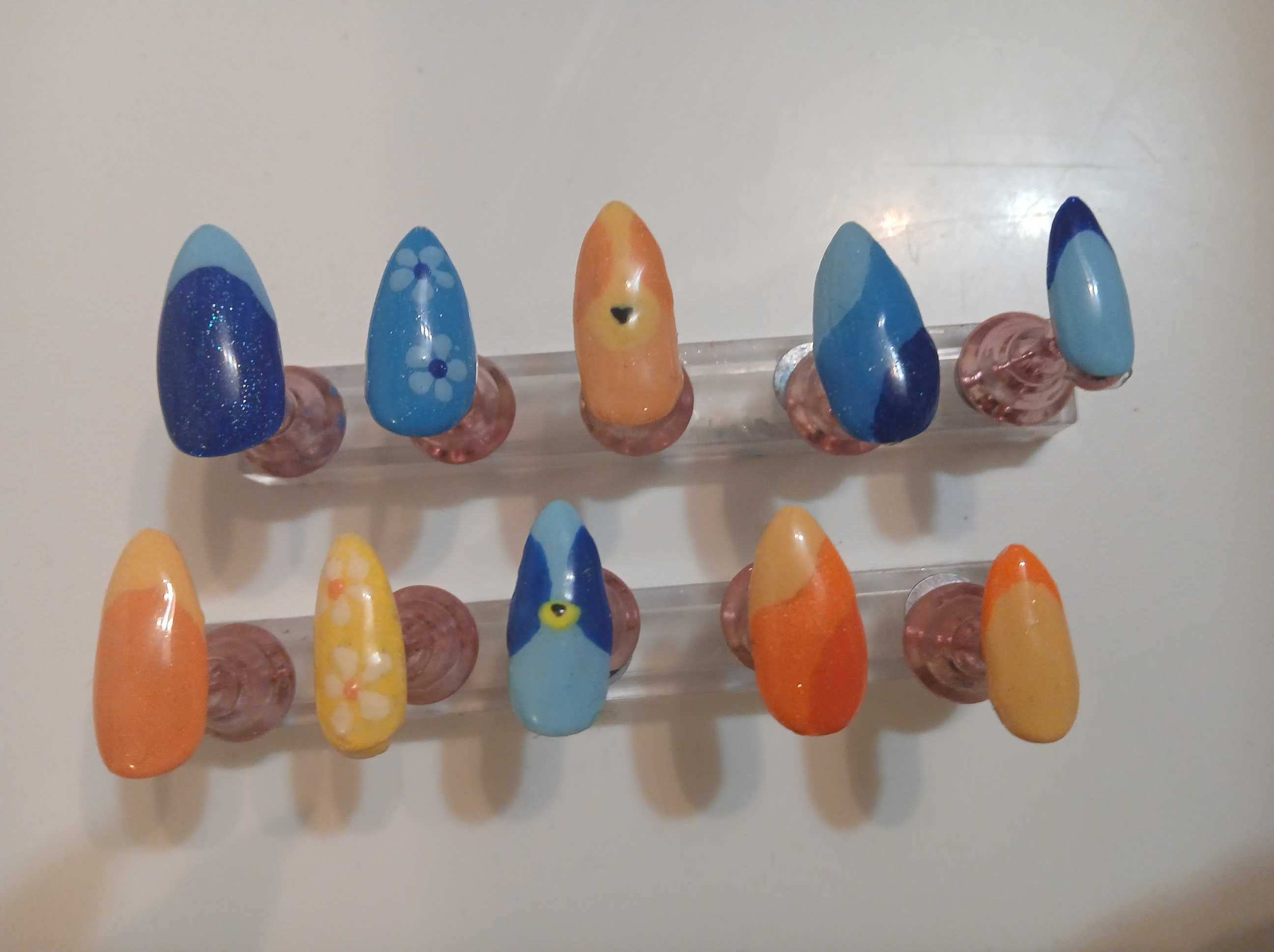 Bluey nail set